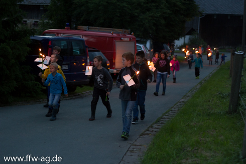 Fackelzug der Kinder