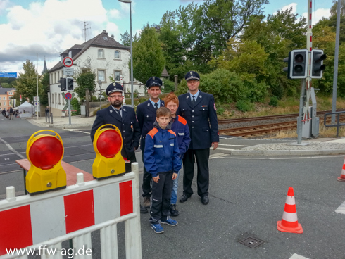 Verkerhsabsicherung zum Schwarzenbacher Altstadtfest