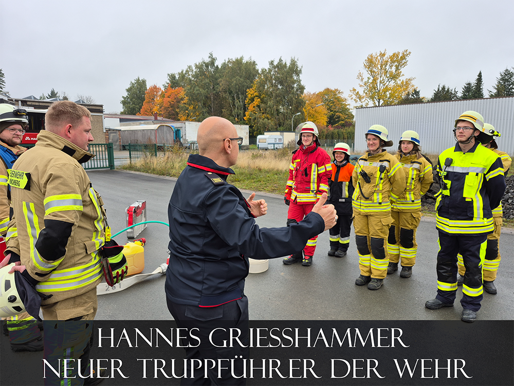 Truppführer Hannes Grießhammer